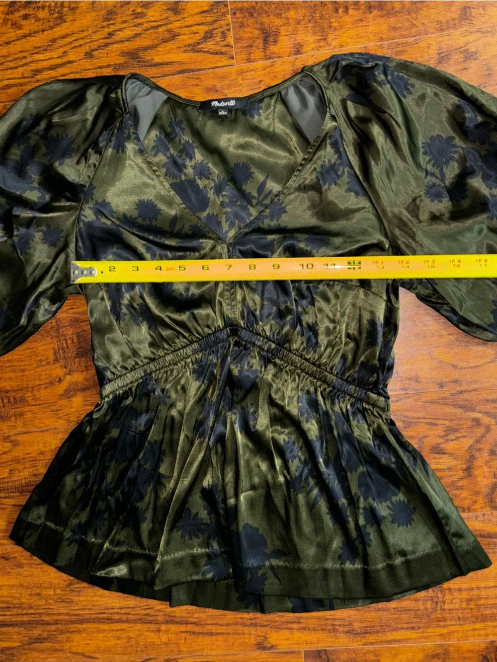 Madewell silky olive